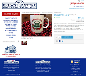 Brewster Store Listing Page