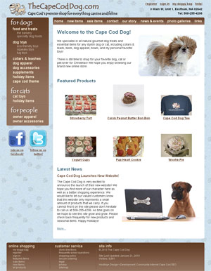 The Cape Cod Dog: Homepage
