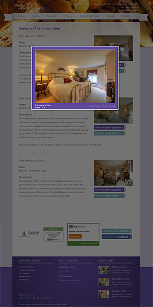King's Inne Suites detail page