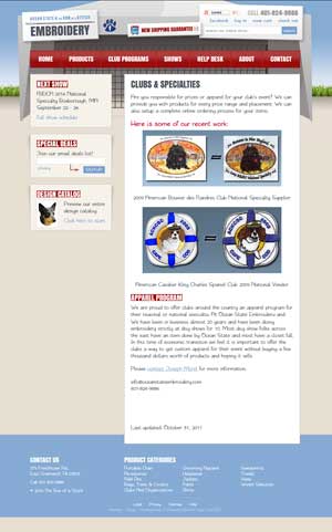 Oceanstate Embroidery Listing Page