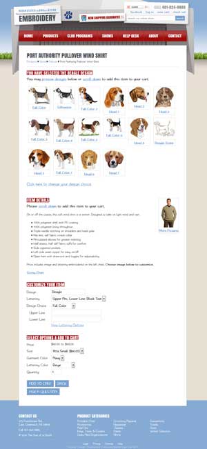 Oceanstate Embroidery Breeds Page