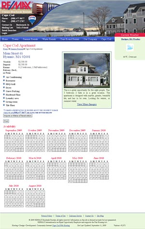 RE/MAX Classic Beachside Rentals Detail Page