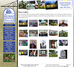 Wee Packet Restaurant: Photo Album